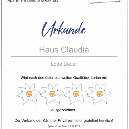 Claudia By Interhome Дом отдыха Файстриц-им-Розенталь